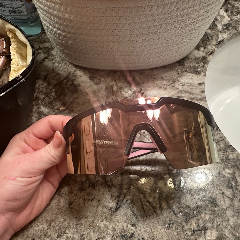 Black and Gold Sunglasses